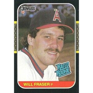 1987 Donruss Baseball Card - #40 Will Frazier